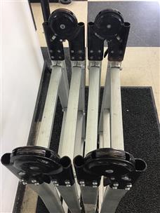 PALページ AS IS* (BROKEN LATCH) ALUMINUM MULTI-PURPOSE LADDER For parts or